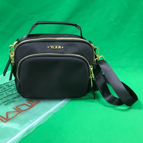 ✨Tumi Corssbody bag Voyageur Tory Black - Picture 2 of 11